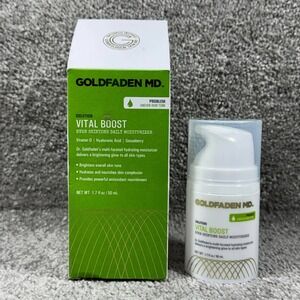 Goldfaden MD Vital‎ Boost Even Skintone Daily Moisturizer Vitamin D 1.7oz 50ml